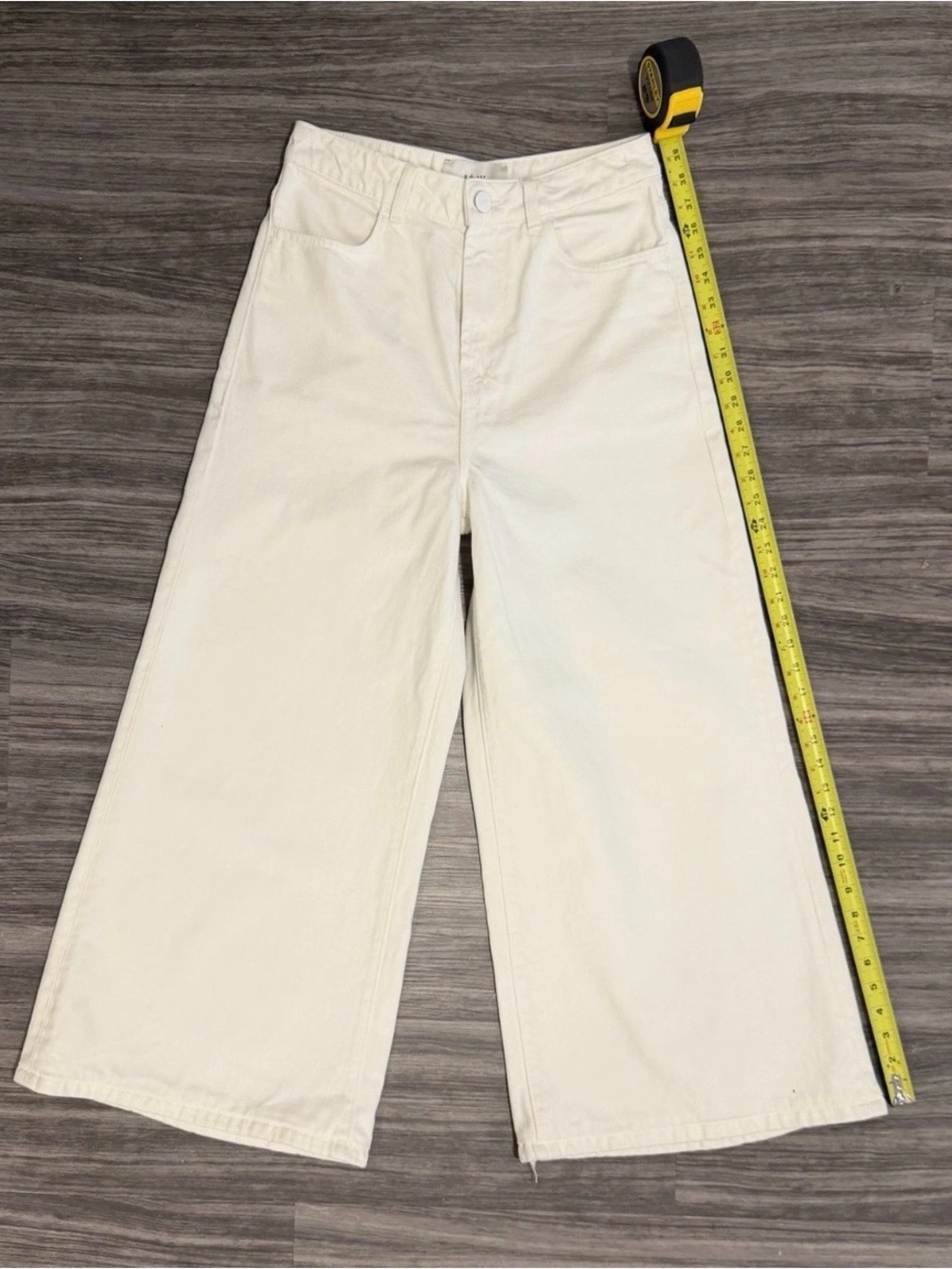 Rohe White Wide Leg Jeans women size 6